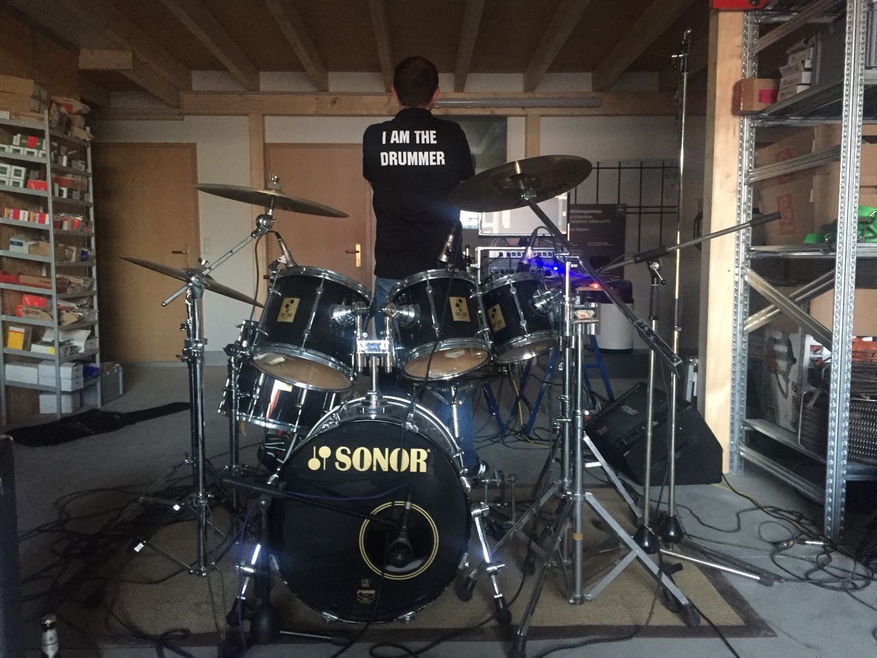 I am the drummer !